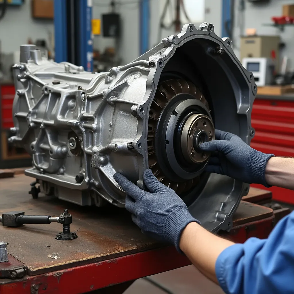 Reconstrucción de caja de cambios BMW